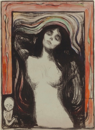 Edvard Much - Madonna, 1895
