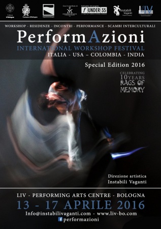 PerformAzioni International Workshop Festival a Bologna