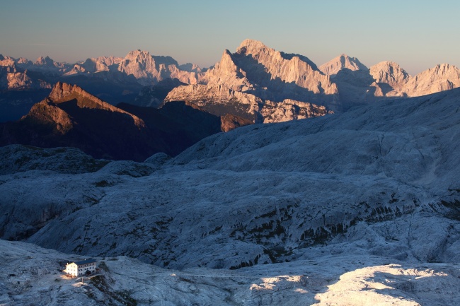 Rifugio Rosetta Giovanni Pedrotti Pale di San Martino foto di Alessandro Gruzza