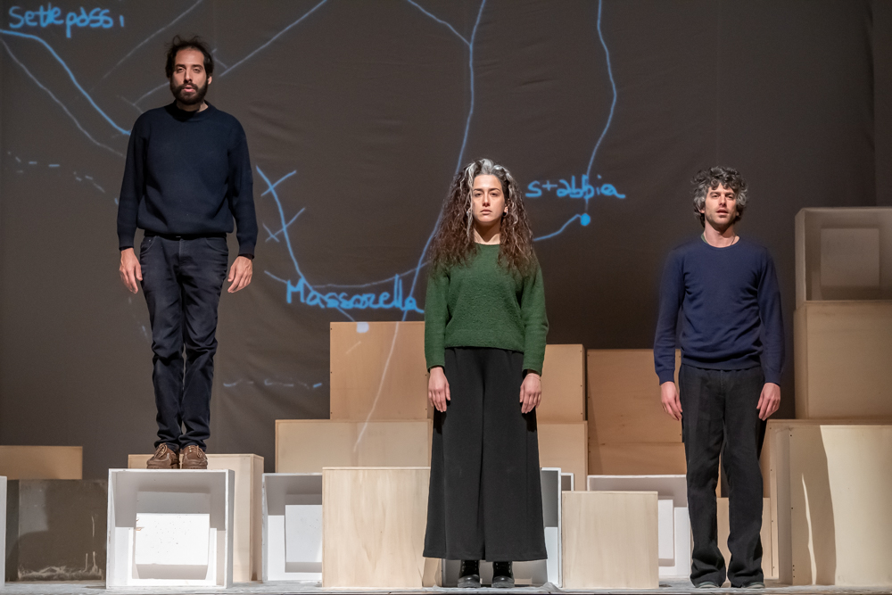 “L’Eccidio” al Nuovo Teatro Pacini di Fucecchio, regia di Enrico Falaschi. Teatrino dei Fondi