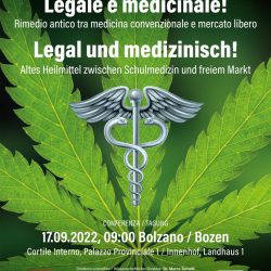 Conferenza internazionale “Cannabis legale e medicinale”a Bolzano