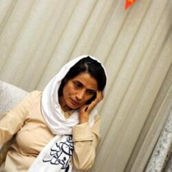 epa03872983 Former imprisoned Iranian lawyer and human rights activist Nasrin Sotoudeh talks on the phone at her house in Tehran, Iran, 18 September 2013. Iran has freed lawyer and human rights activist Nasrin Sotoudeh, her husband Reza Khandan said on Facebook 18 September 2013. Sotoudeh was sentenced to 11 years in prison in September 2010 for spreading propaganda against the Islamic establishment.  EPA/ABEDIN TAHERKENAREH  EPA/ABEDIN TAHERKENAREH